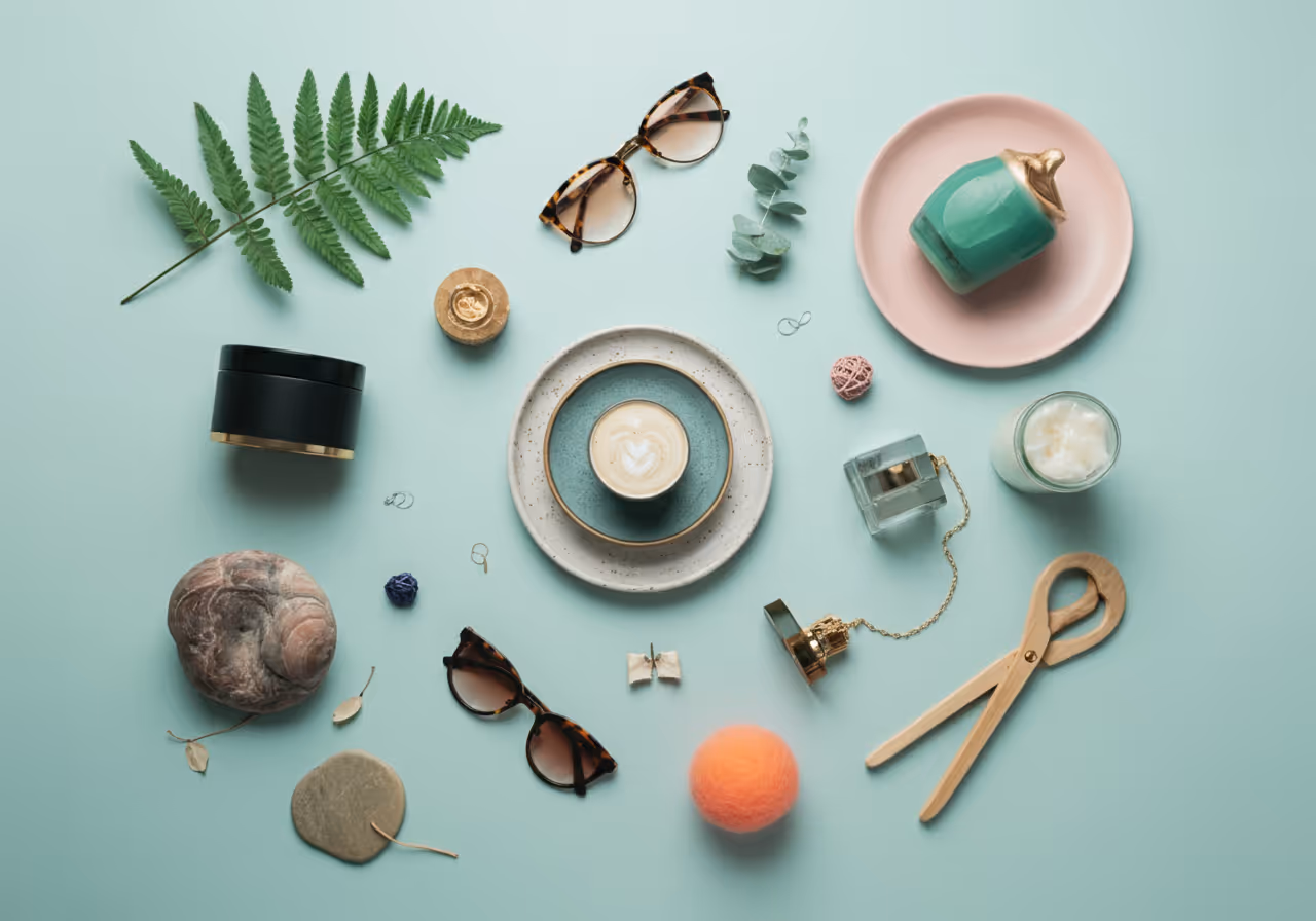 Capture Flat Lay Shots for Social Media Appeal